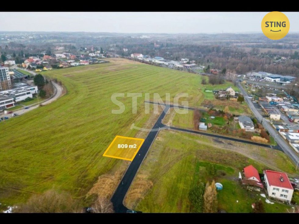 Prodej stavební parcely 809 m², Havířov