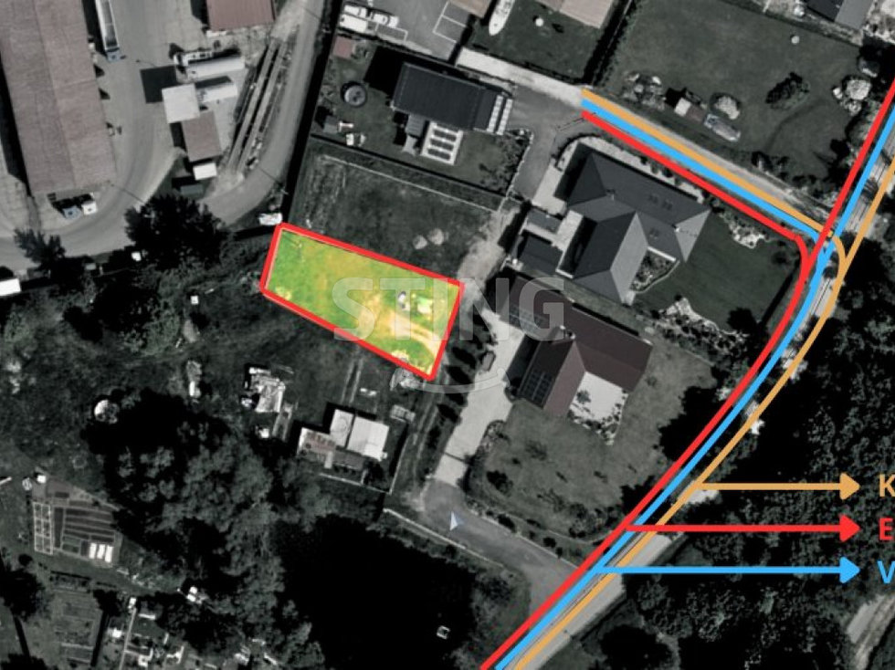 Prodej stavební parcely 498 m², Písek