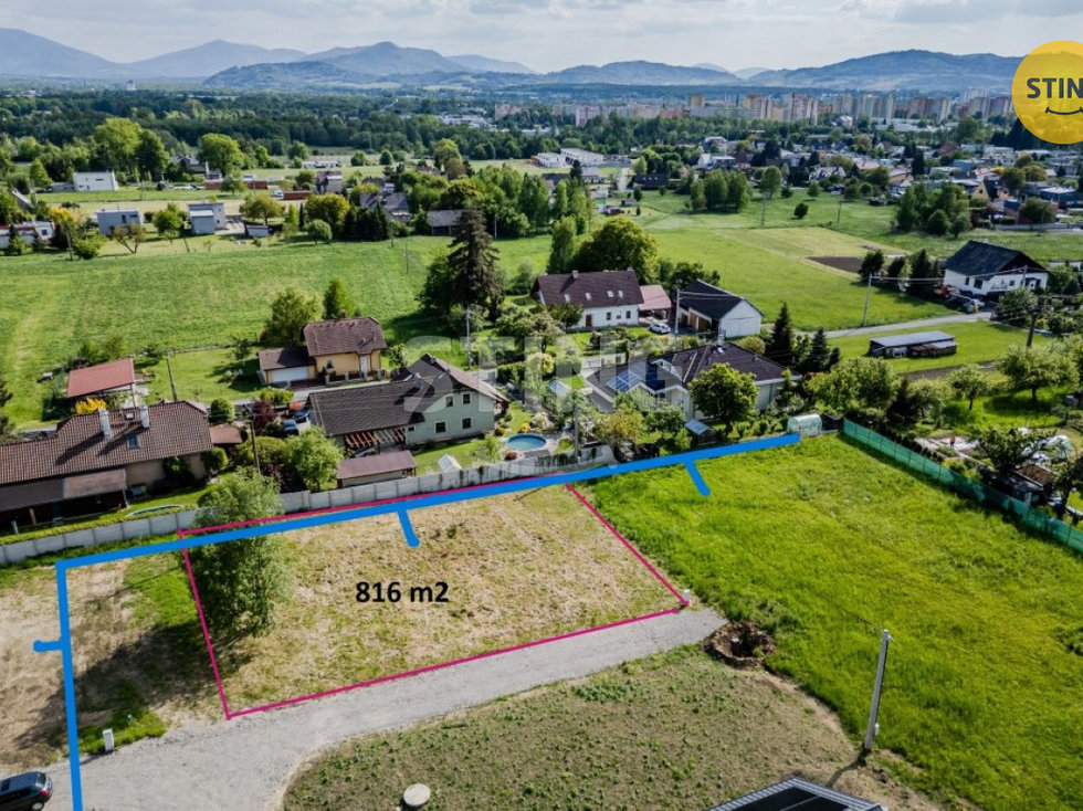 Prodej stavební parcely 816 m², Frýdek-Místek