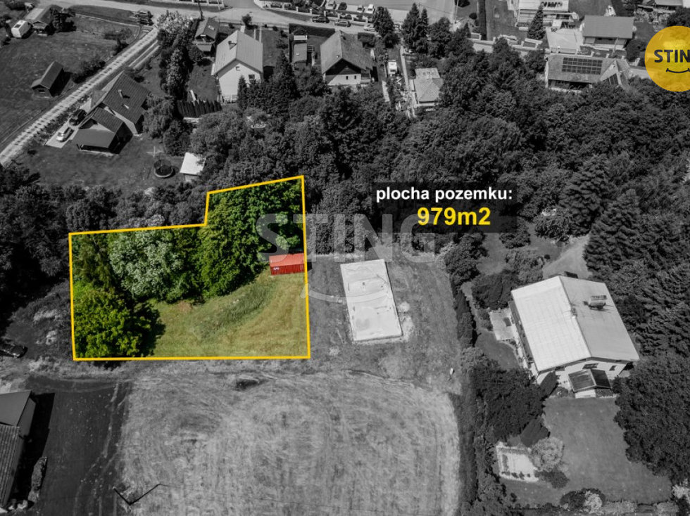 Prodej stavební parcely 979 m², Hutisko-Solanec