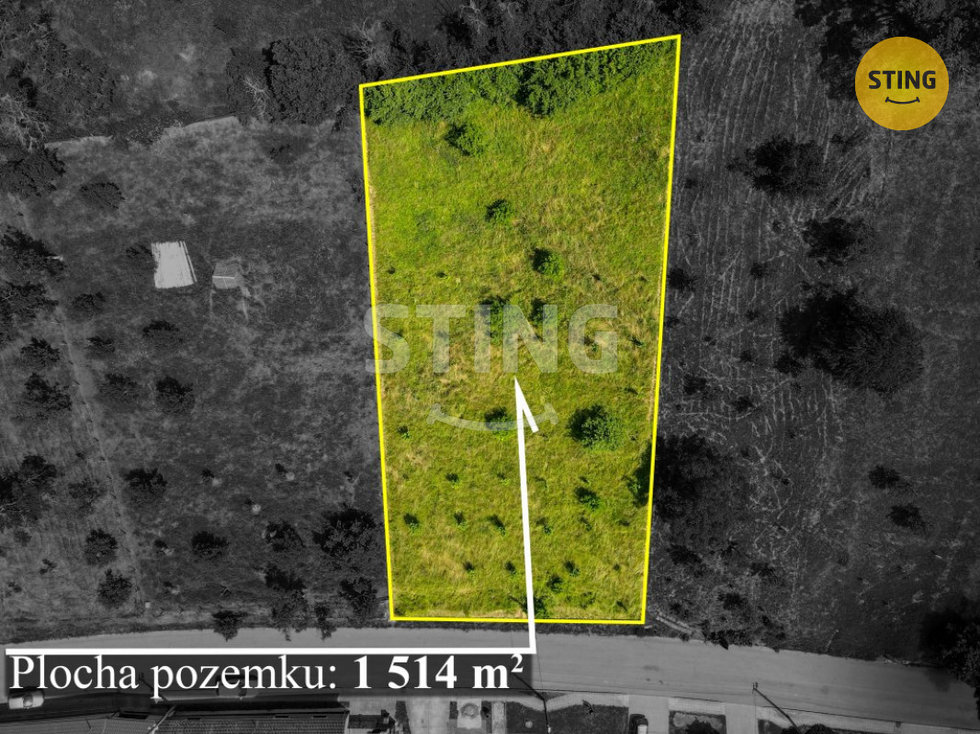 Prodej zahrady 1514 m², Halenkovice