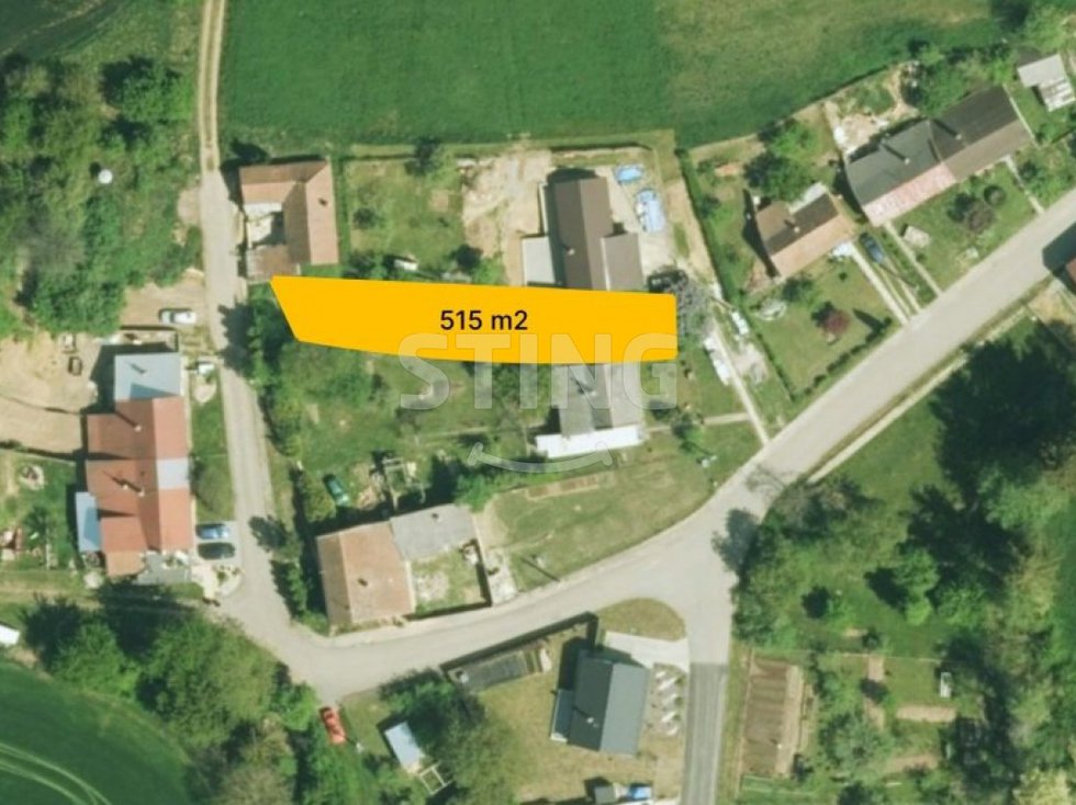 Prodej stavební parcely 515 m², Pačlavice