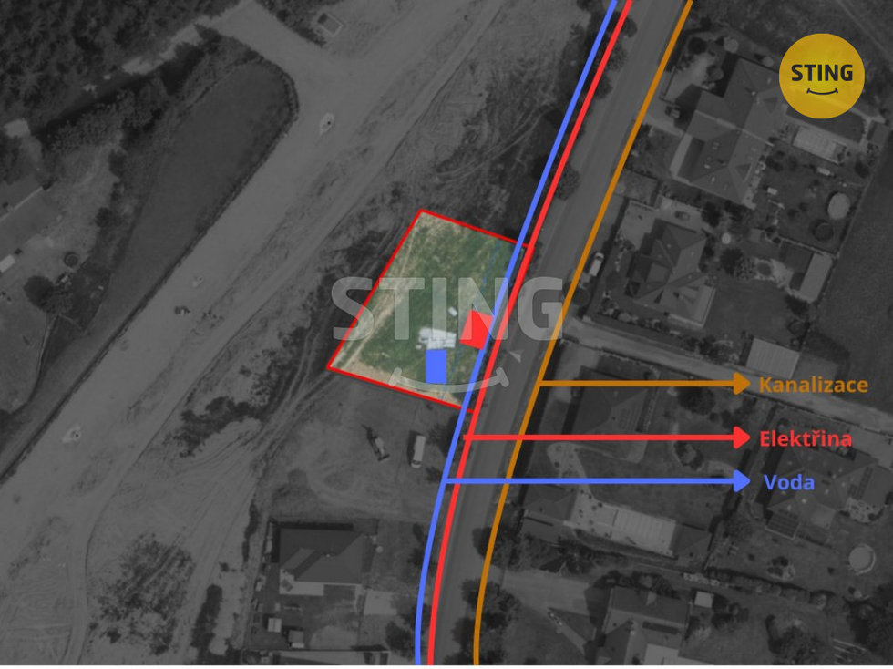 Prodej stavební parcely 888 m², Příbram