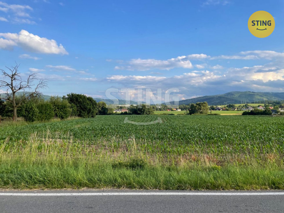 Prodej stavební parcely 1800 m², Návsí