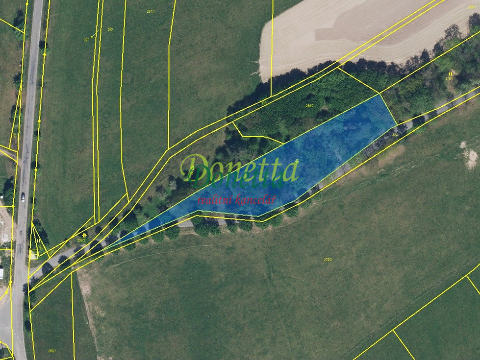 Prodej zemědělské půdy 3136 m², Týniště nad Orlicí