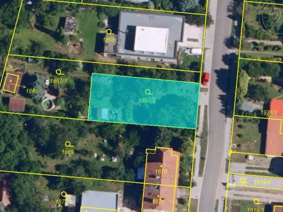 Prodej stavební parcely 537 m², Brno