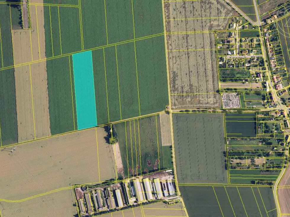 Prodej zemědělské půdy 4814 m², Charváty