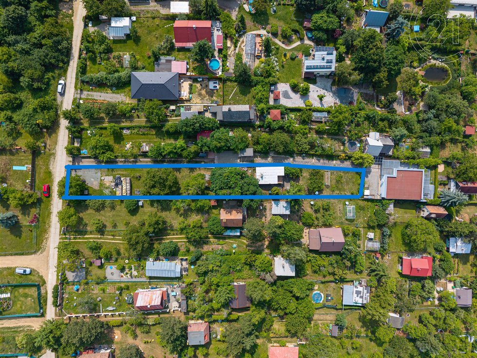 Prodej zahrady 1127 m², Popůvky