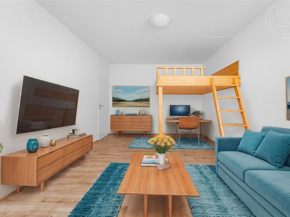 Pronájem bytu 1+1 39 m², Brno