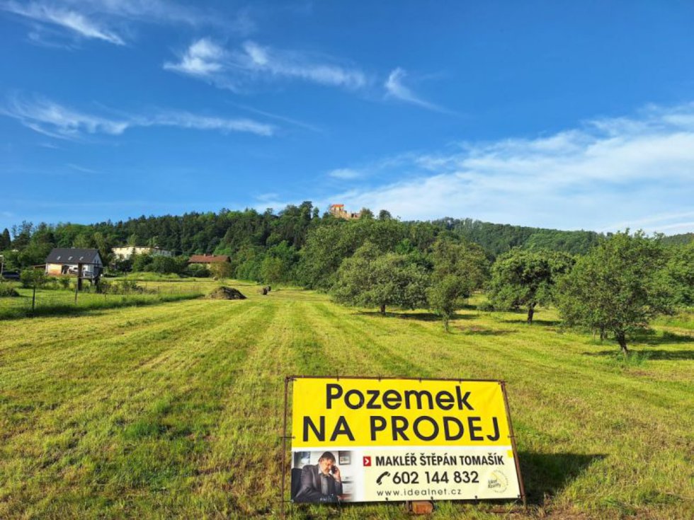 Pozemek pro stavbu rodinného domu v Potštejně, okr