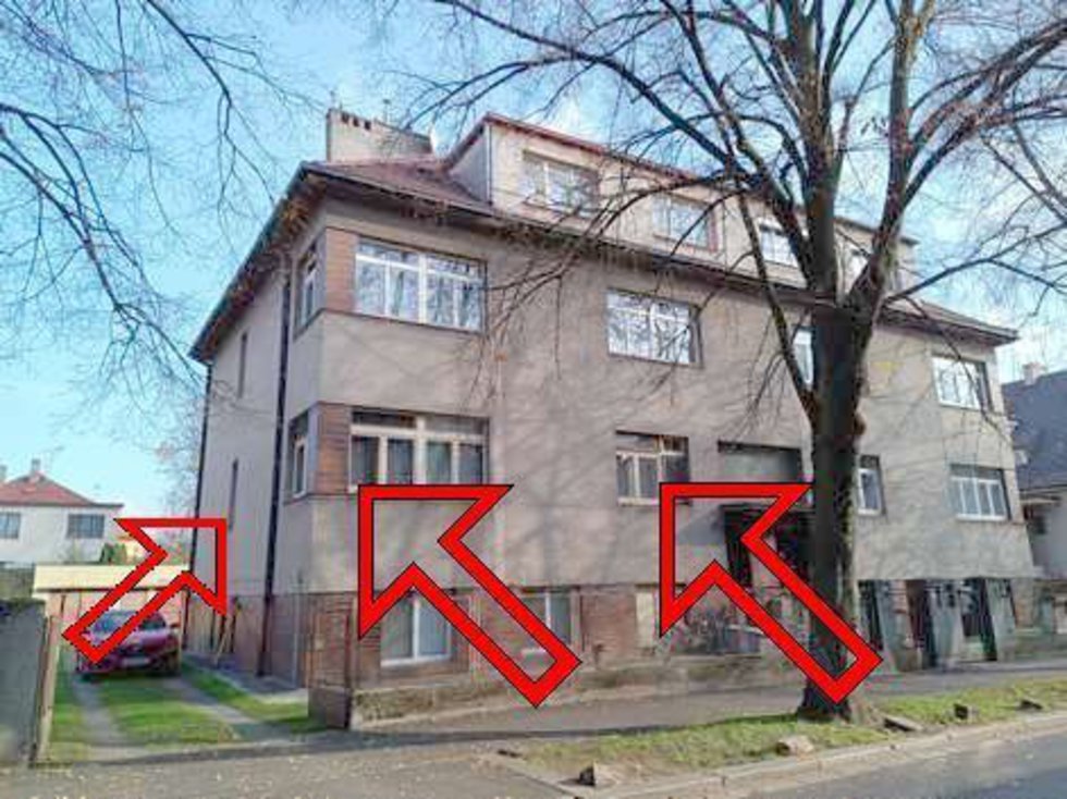 Byt 3+1 s lodžií, sklepem, kolnou a oploceným dvorem
