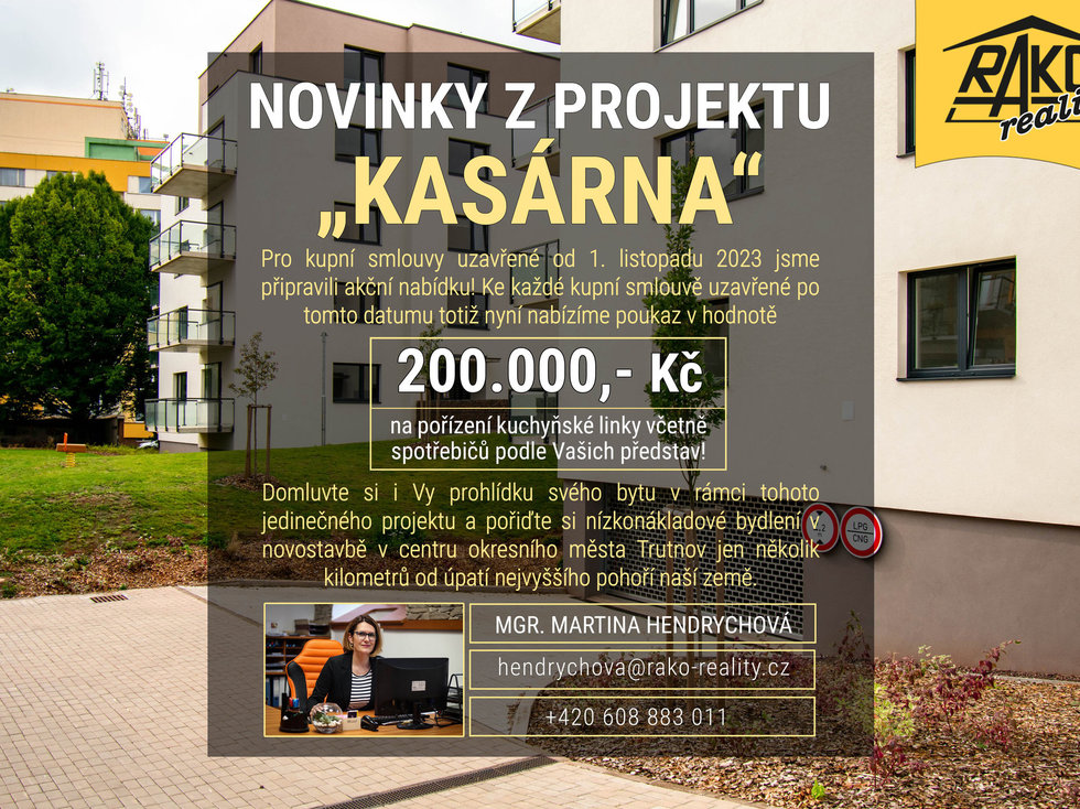 Prodej bytu 3+kk 102 m², Trutnov