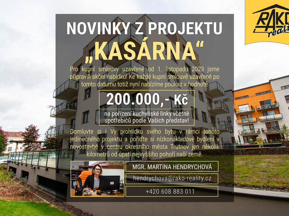 Prodej bytu 3+kk 85 m², Trutnov
