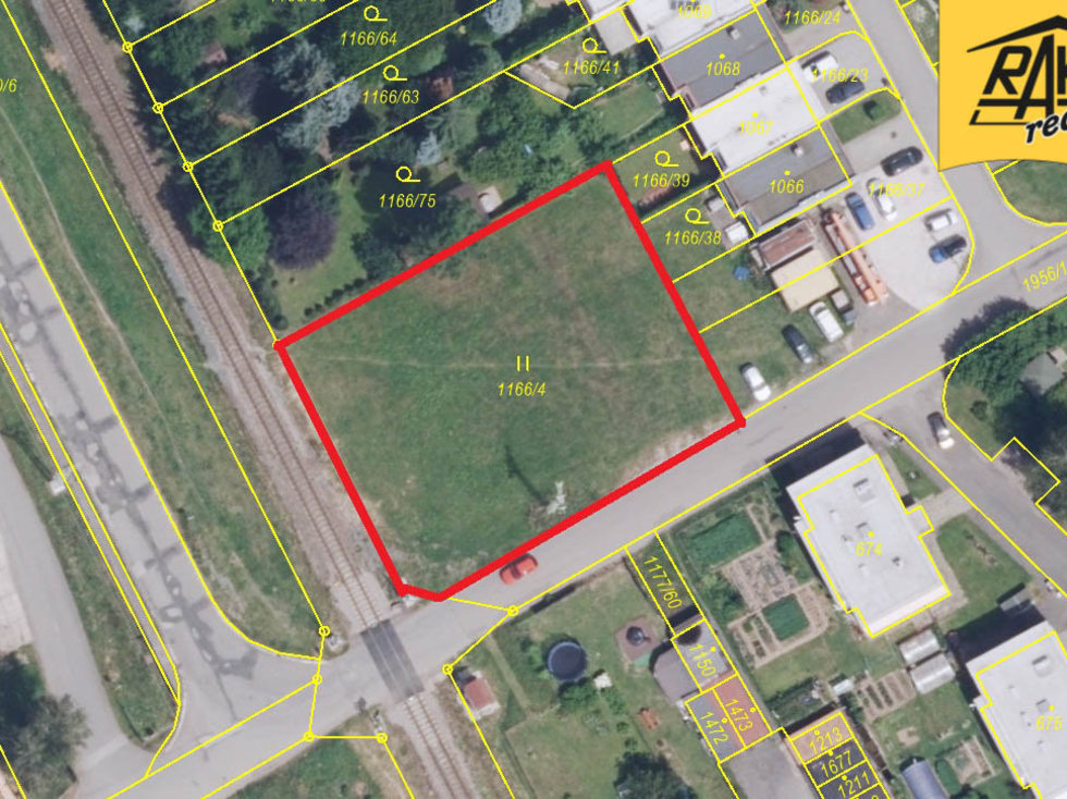 Prodej stavební parcely 1424 m², Trutnov