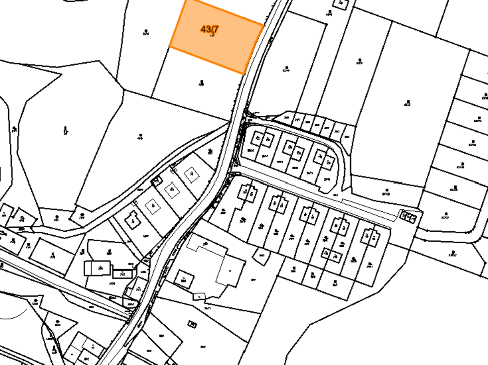 Prodej stavební parcely 2667 m², Březová