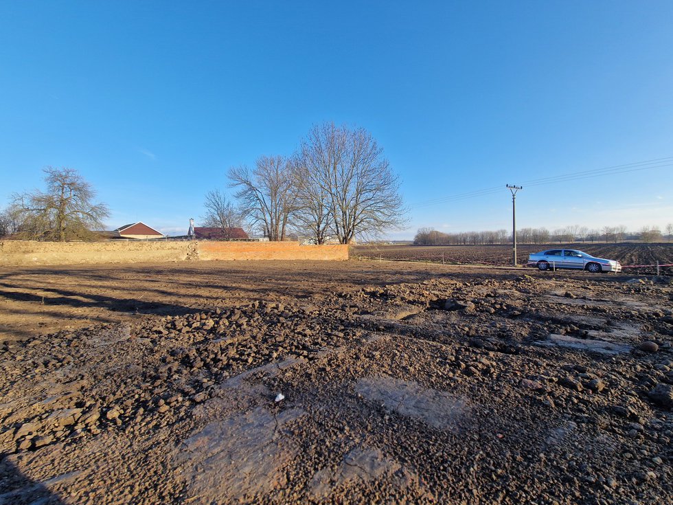 Prodej stavební parcely 1200 m², Bystročice