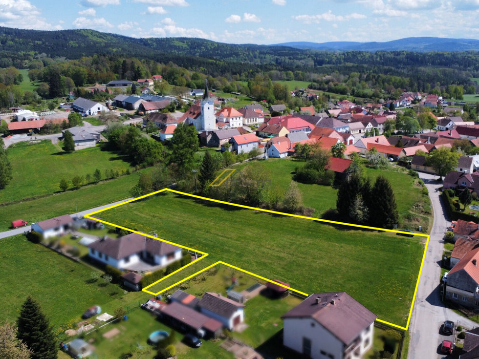 Prodej stavební parcely 4792 m², Soběnov