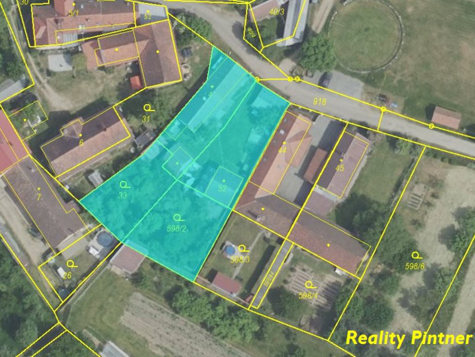 Prodej stavební parcely 1272 m², Svatý Jan