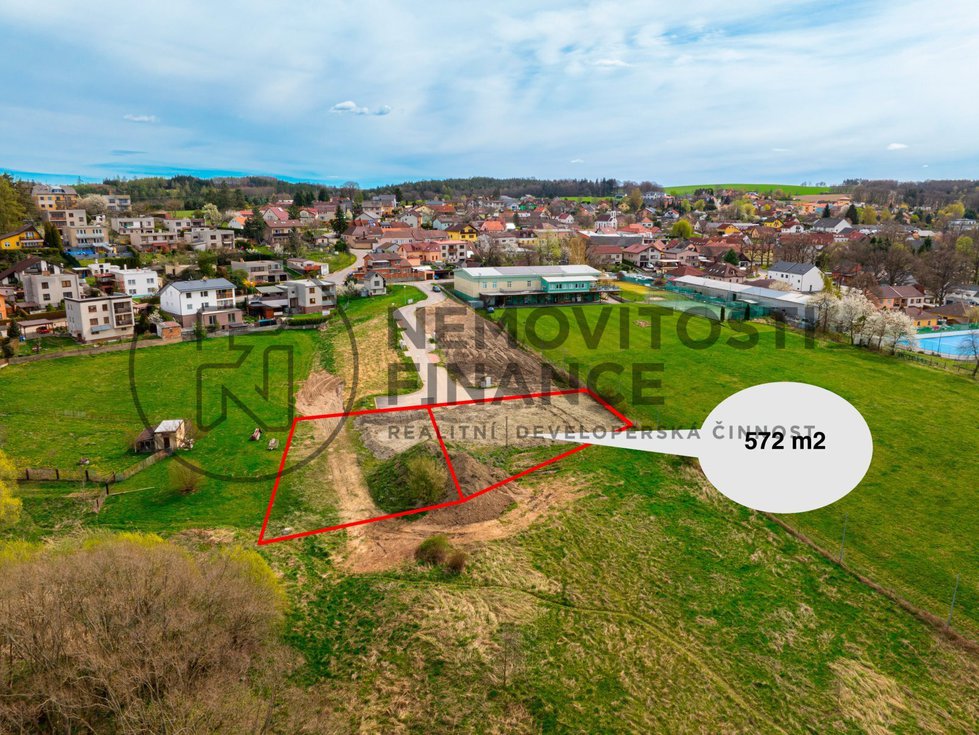 Prodej stavební parcely 572 m², Staré Hodějovice