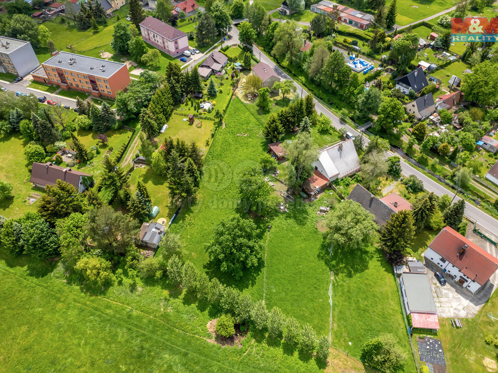 Prodej stavební parcely, Verneřice