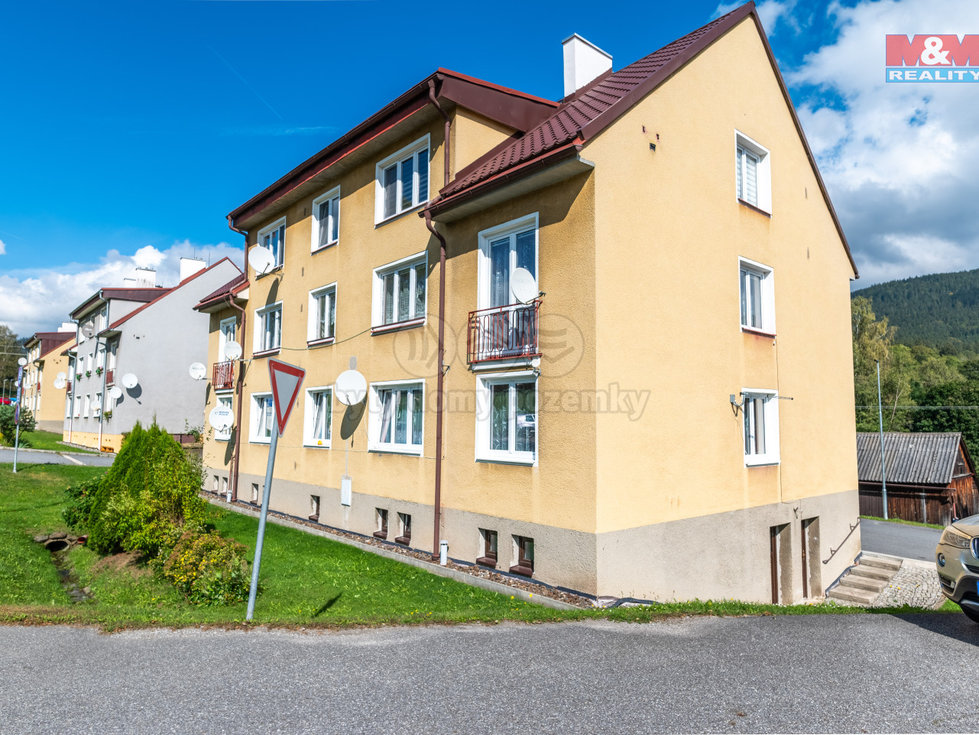 Prodej bytu 1+1 37 m², Horní Vltavice