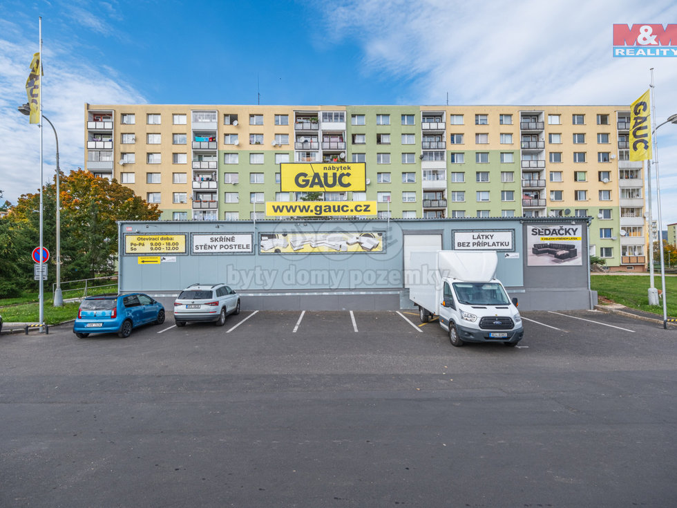 Prodej obchodu 539 m², Chomutov