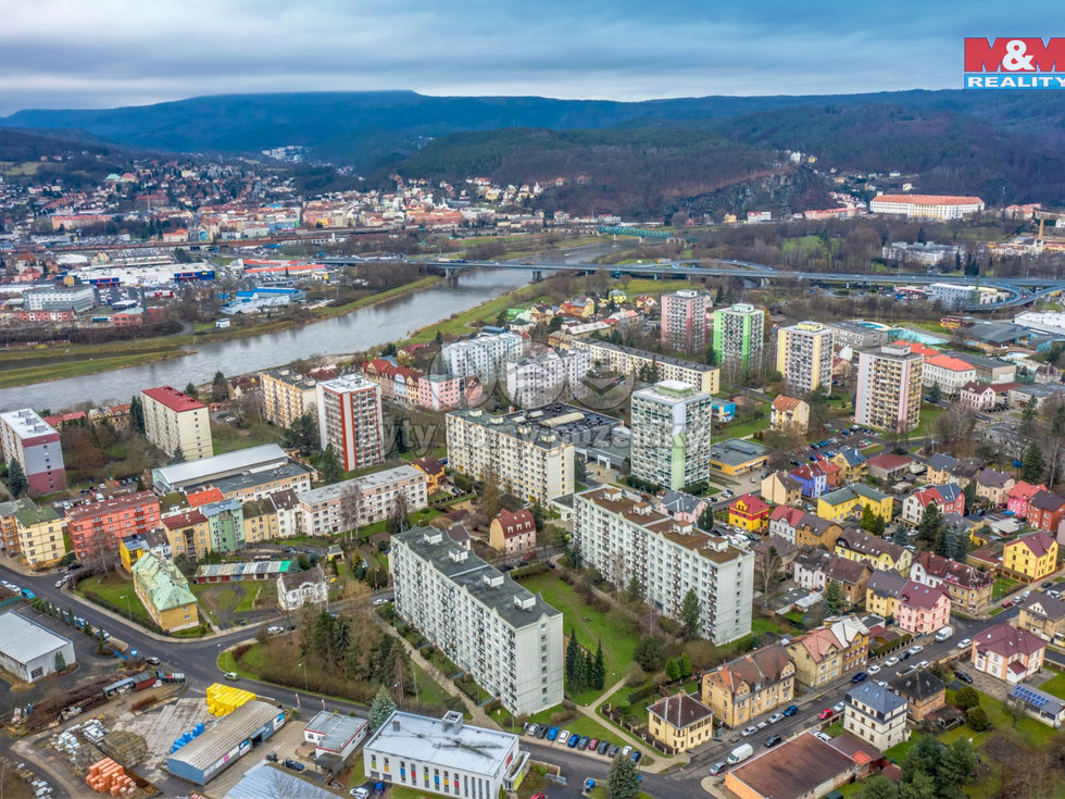 Pronájem bytu 1+kk, garsoniery 28 m², Děčín