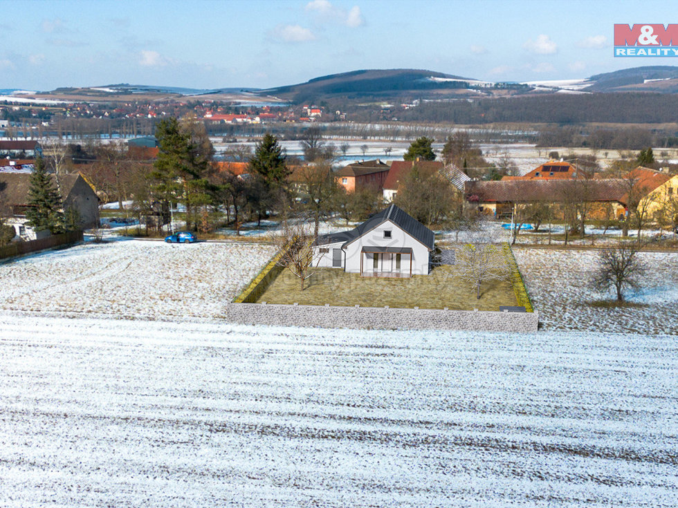 Prodej stavební parcely 1404 m², Podbrdy