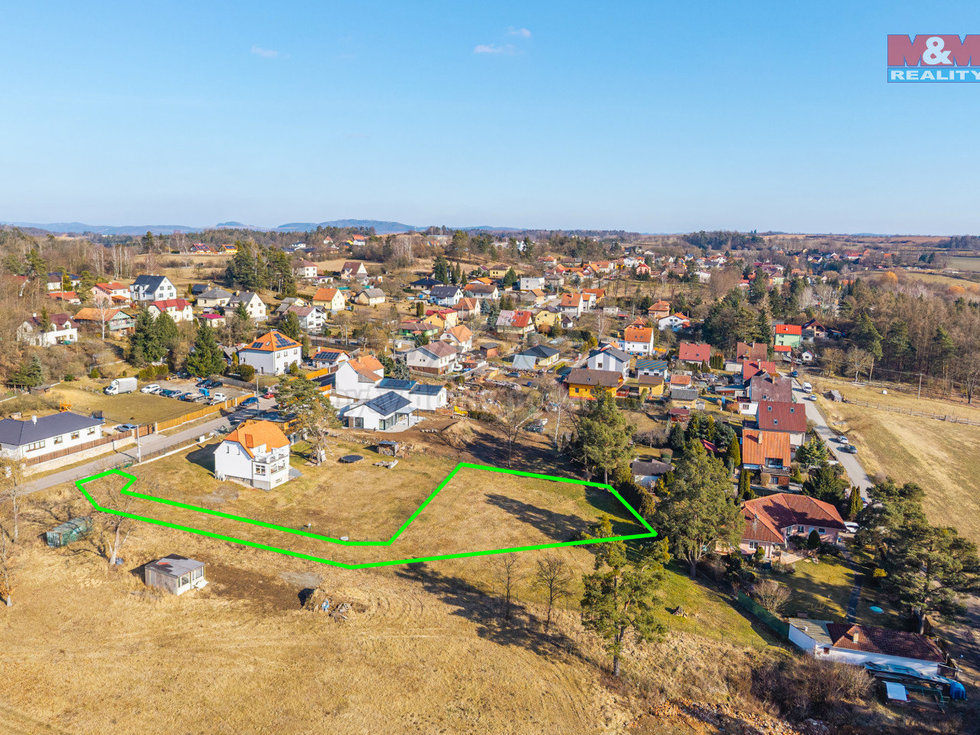 Prodej stavební parcely 1055 m², Bukovany