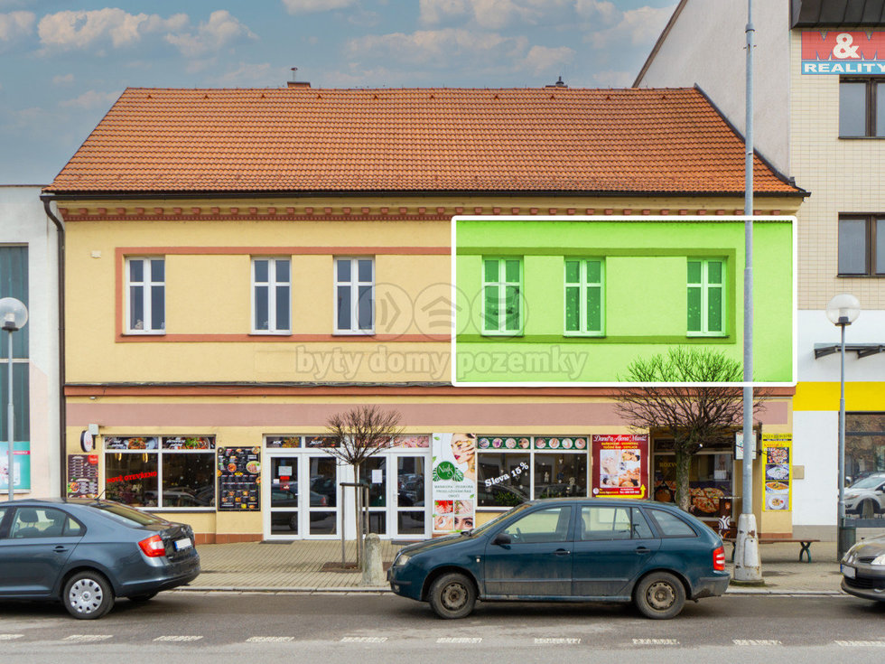 Pronájem bytu 2+1 60 m², Holice