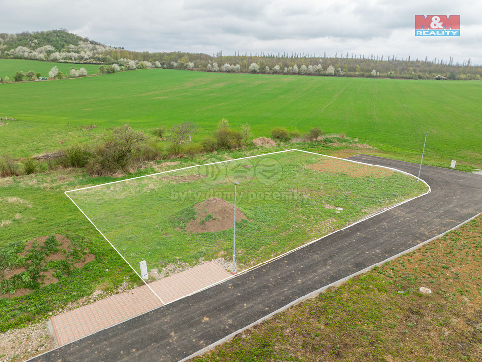 Prodej stavební parcely 1158 m², Řehlovice