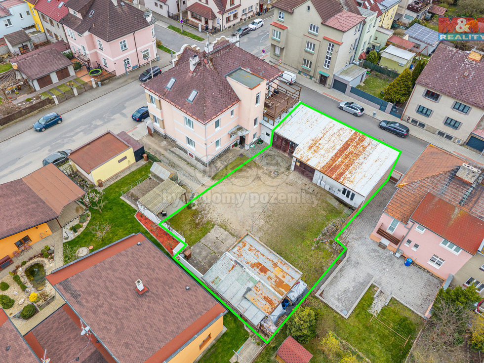 Prodej komerčního pozemku 471 m², Tábor