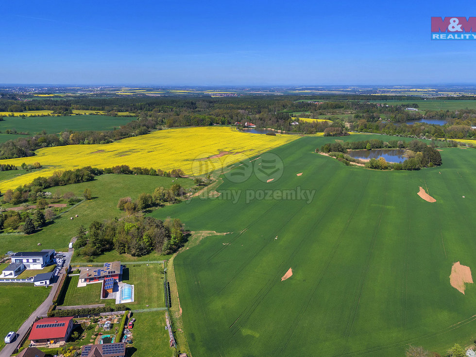 Prodej stavební parcely 15026 m², Miřetice