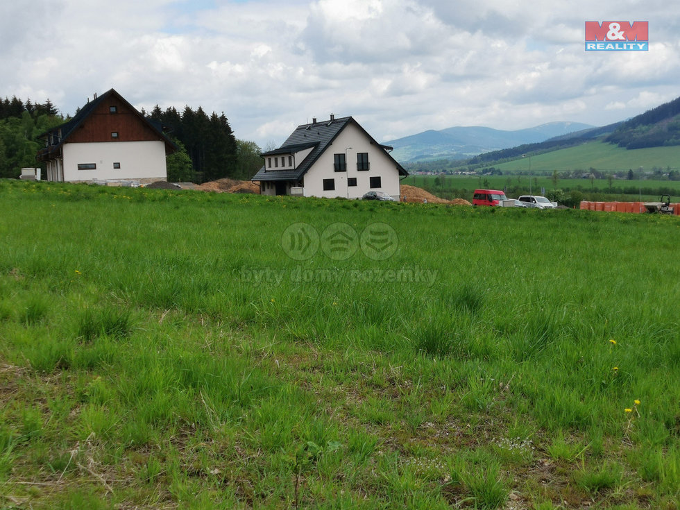 Prodej stavební parcely 1251 m², Červená Voda
