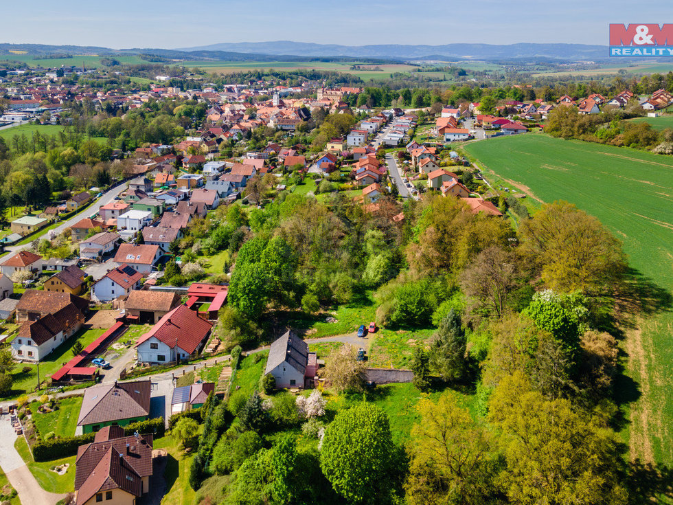Prodej stavební parcely 2525 m², Horšovský Týn