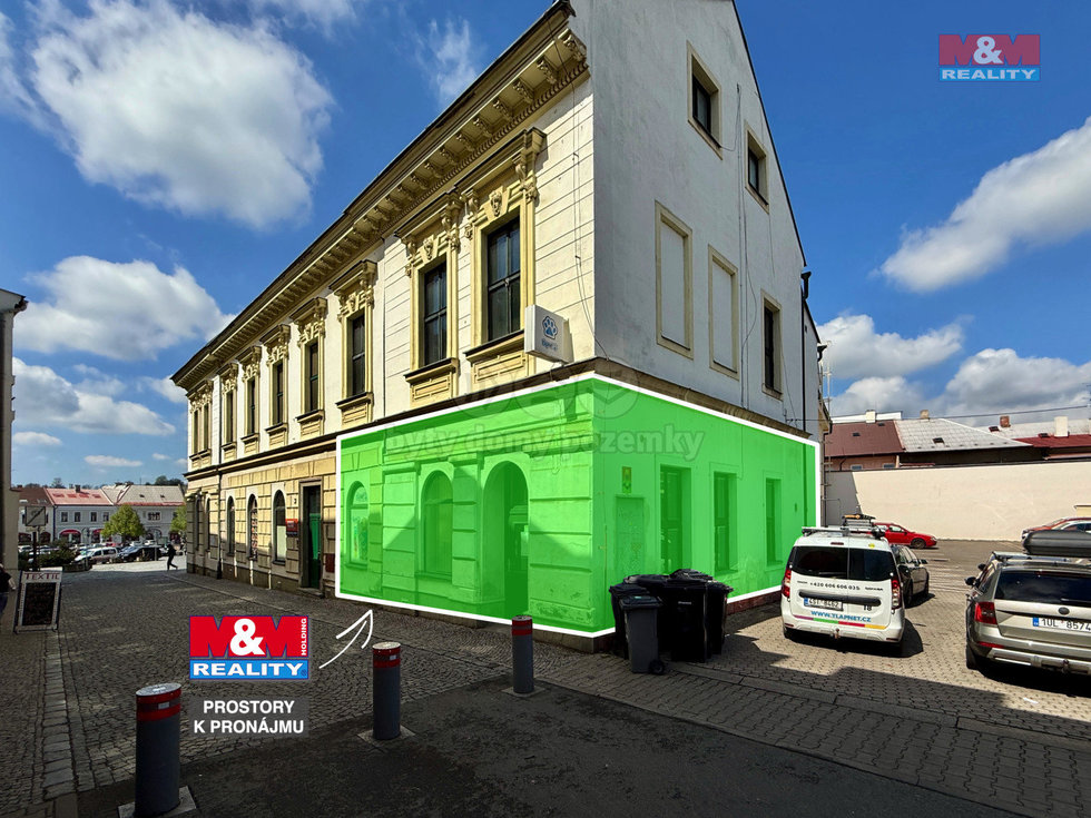 Pronájem obchodu 86 m², Rychnov nad Kněžnou