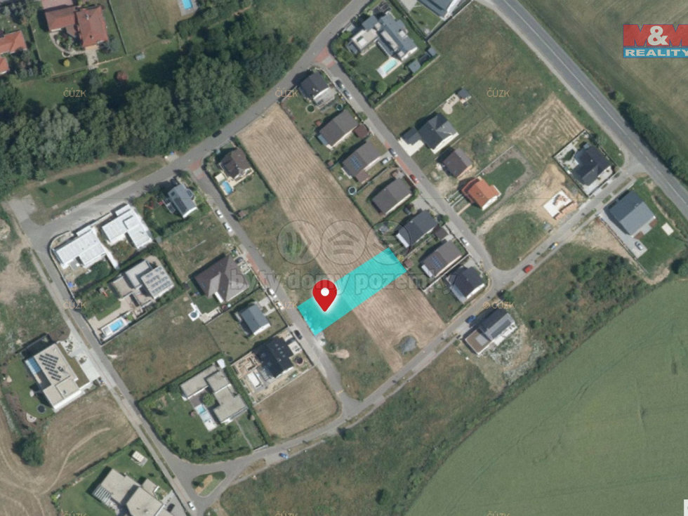 Prodej stavební parcely 778 m², Olomouc