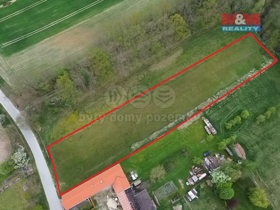 Prodej stavební parcely 4579 m², Třeboň