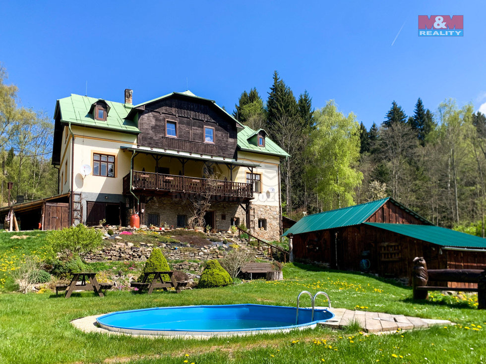 Prodej hotelu, penzionu 510 m², Kašperské Hory