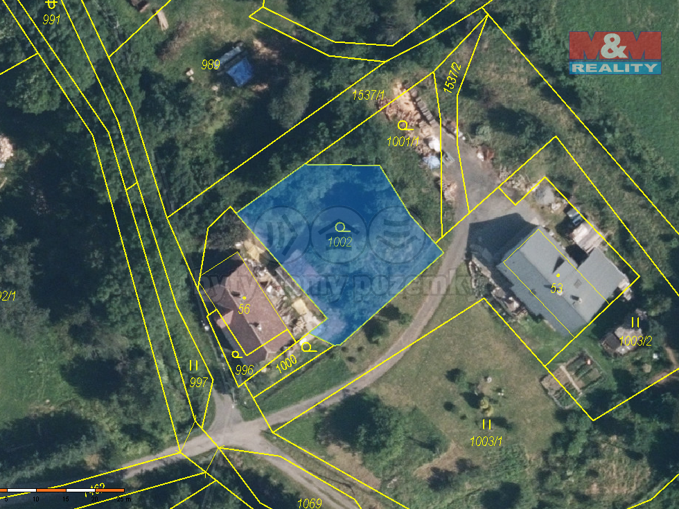 Prodej stavební parcely 626 m², Rejchartice