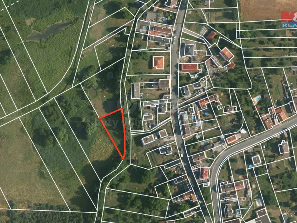 Prodej stavební parcely 1047 m², Církvice