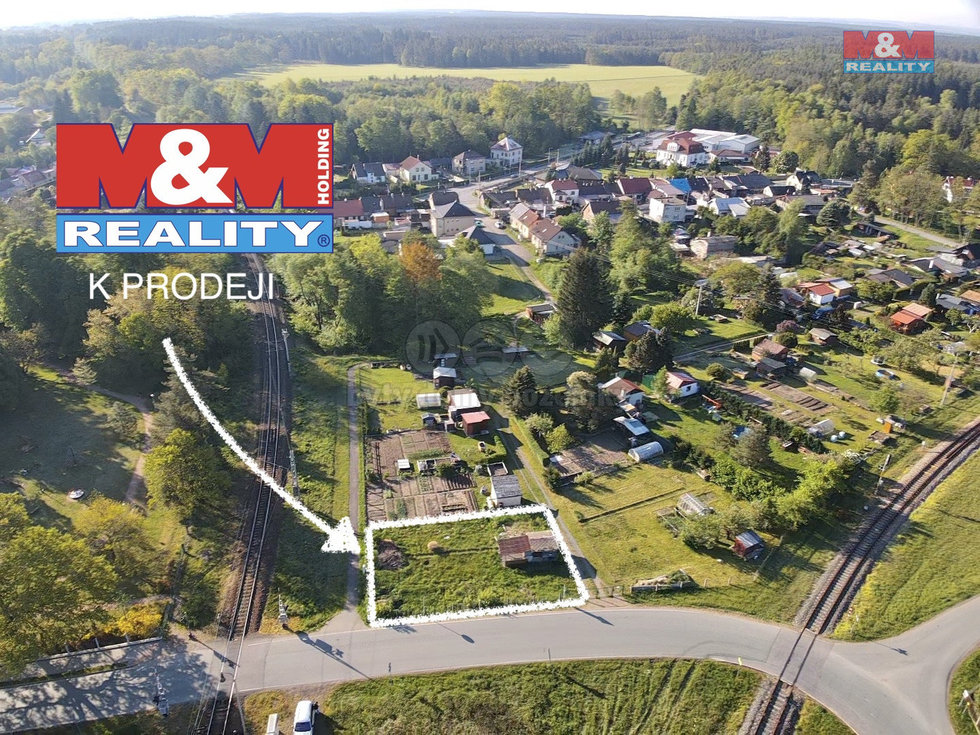 Prodej zahrady 431 m², Borohrádek