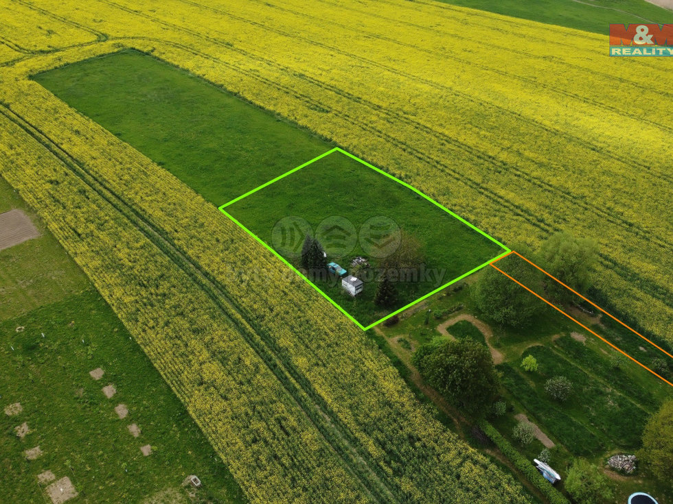 Prodej zahrady 1263 m², Chotěboř