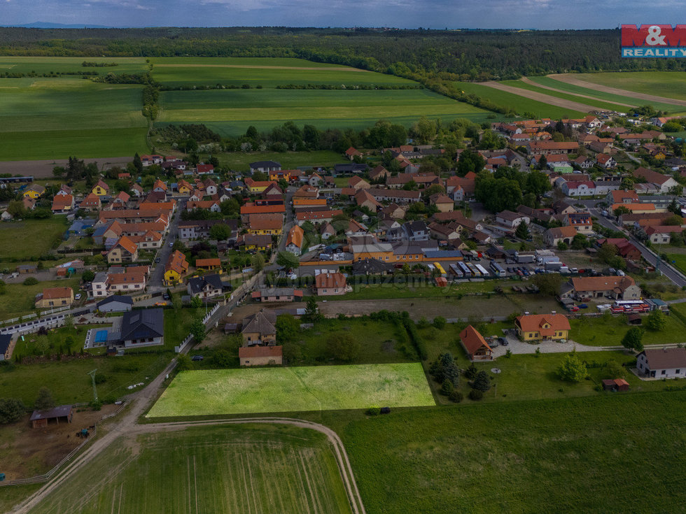 Prodej stavební parcely 2292 m², Konětopy