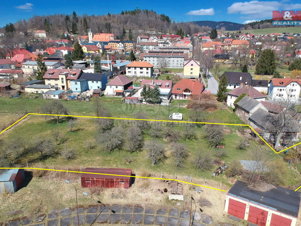 Prodej stavební parcely 3218 m², Horní Planá