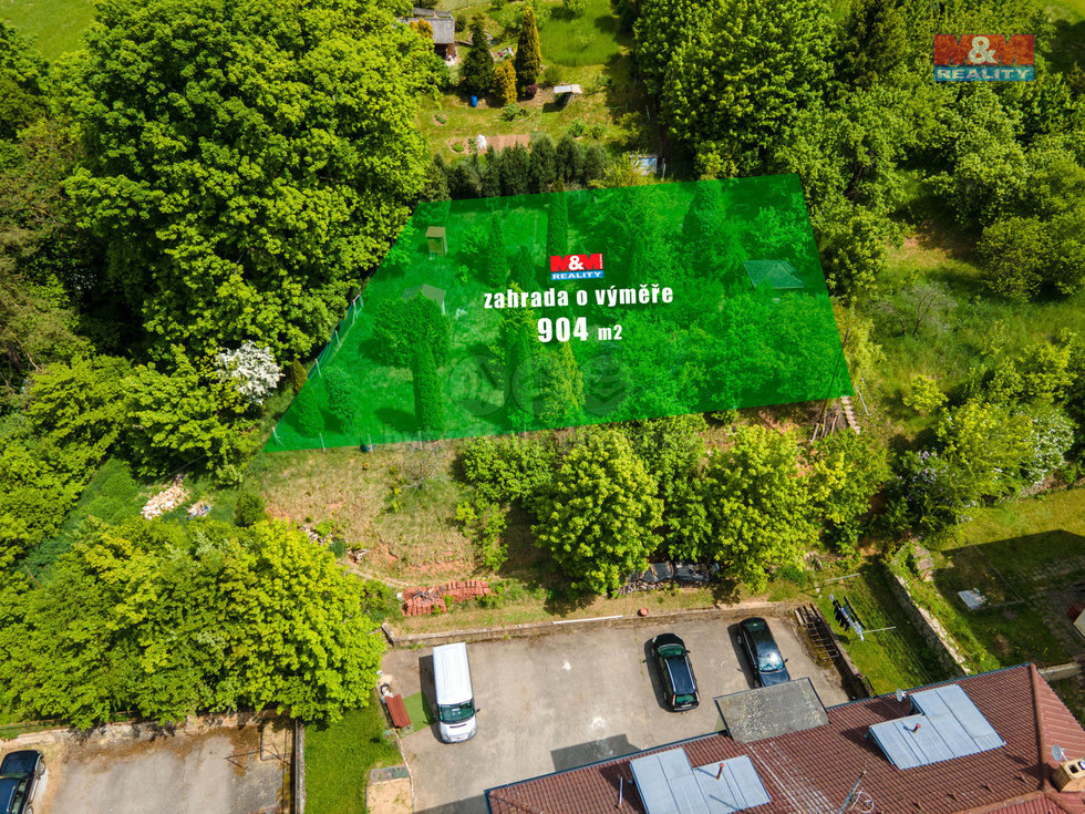 Prodej zahrady 904 m², Letovice