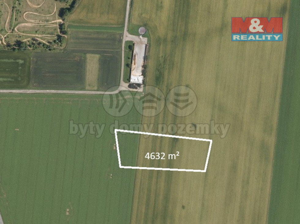 Prodej zemědělské půdy 4632 m², Náměšť na Hané