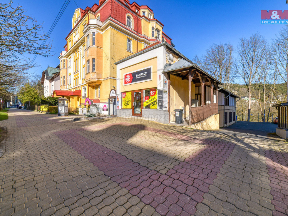 Pronájem obchodu 123 m², Mariánské Lázně