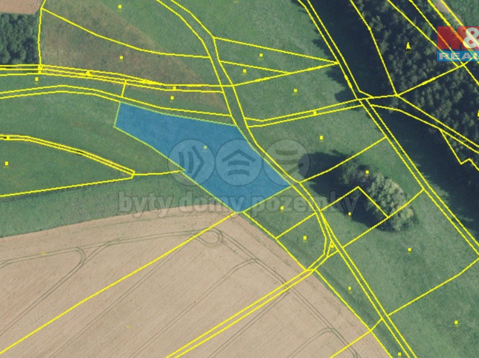 Prodej louky 10562 m², Nová Ves u Jarošova