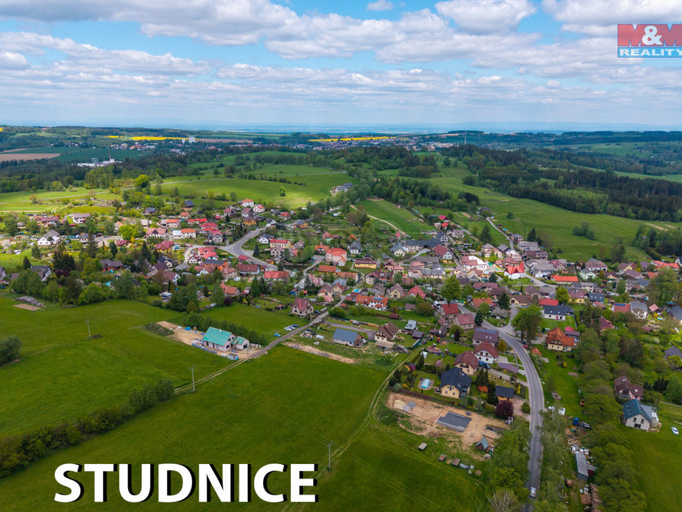 Prodej stavební parcely 1138 m², Studnice
